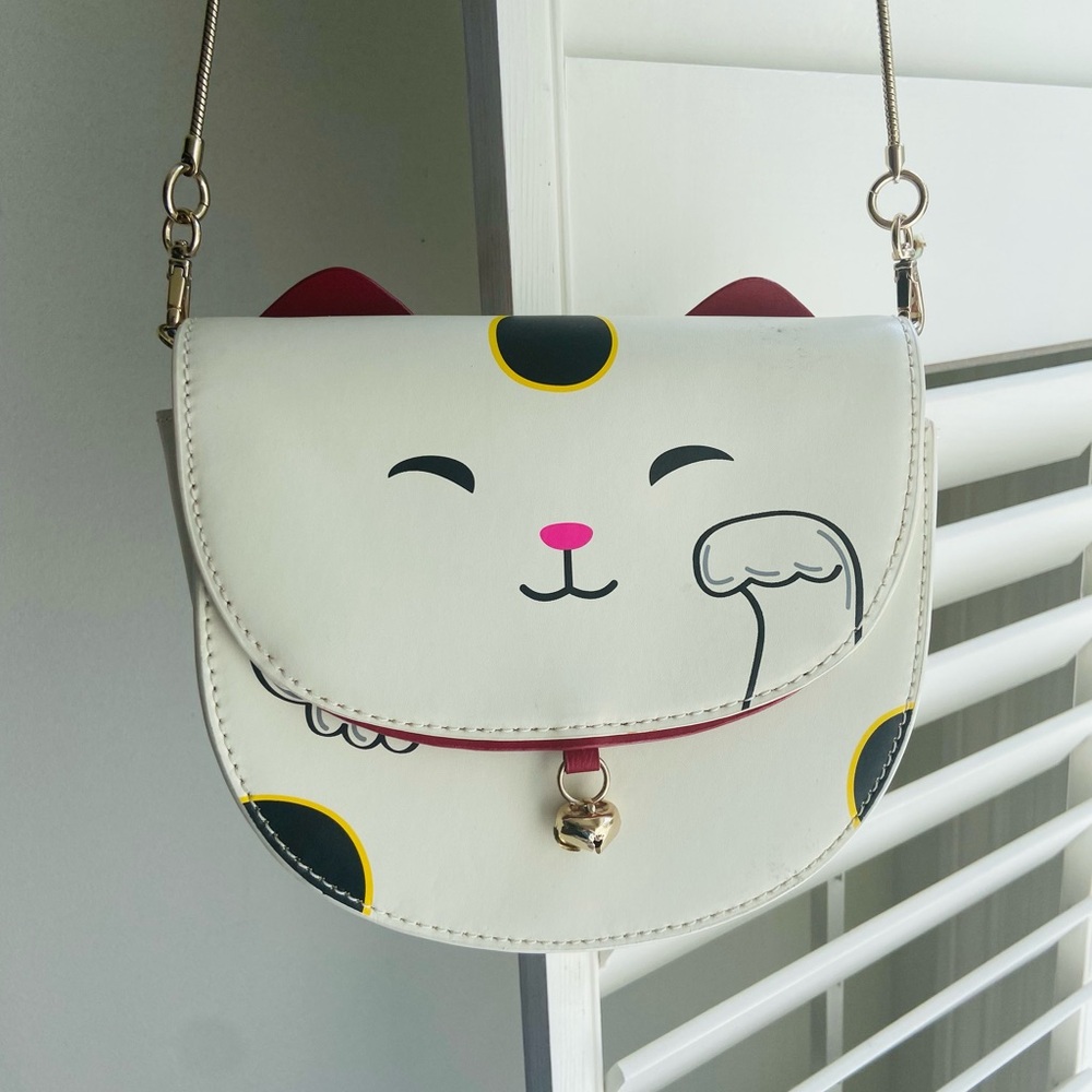 RARE Kate Spade Lucky Cat Purse